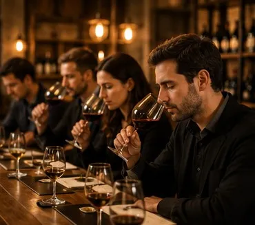 Cata de vinos guiada en la escuela